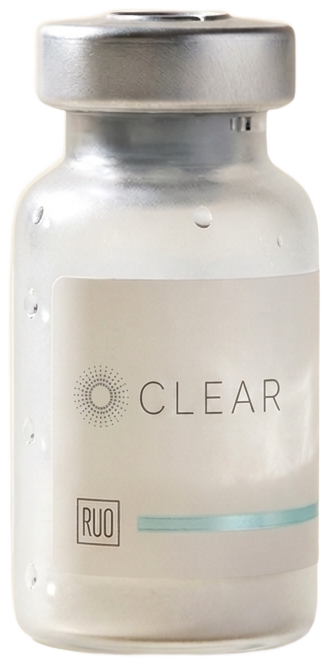 CLEAR RUO research peptide vial